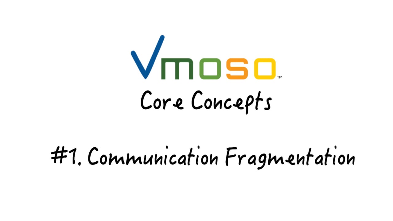 Vmoso 核心概念：溝通碎片化