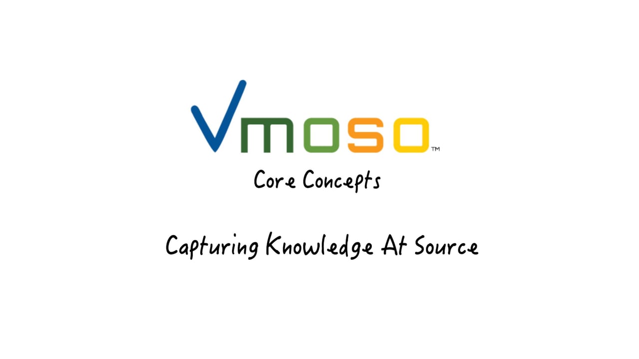 Vmoso 核心概念：掌握知識之源