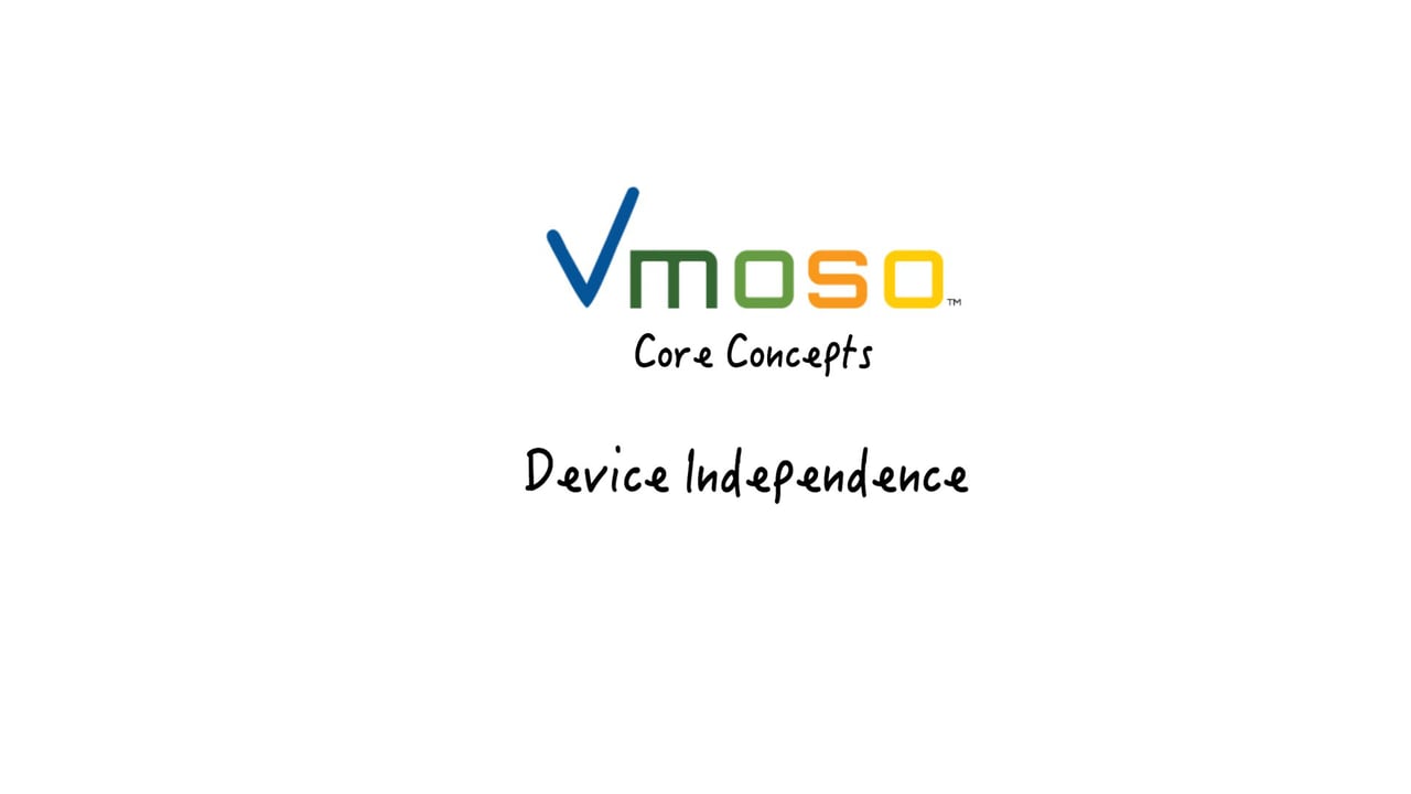 Vmoso 核心概念：裝置獨立性